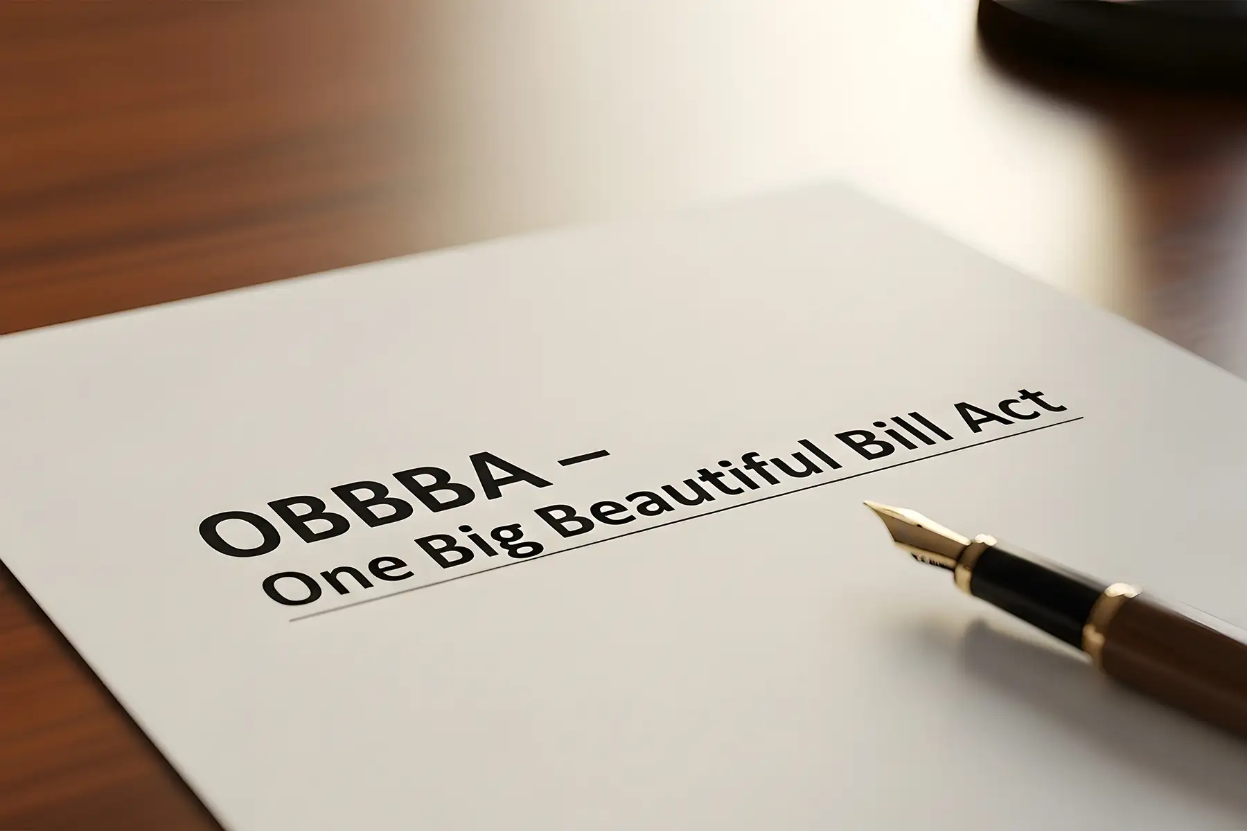 Key Takeaways for Manufacturers from the One Big Beautiful Bill Act